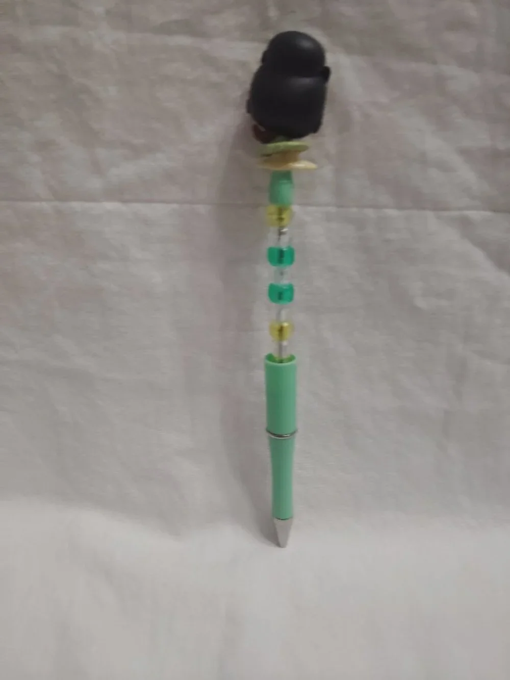 Disney Doorable Tutu Princess Tiana Handmade Beaded Pen
